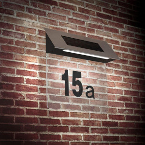 Номер дома LED Solar 6500К на солнечн. батарее GS091