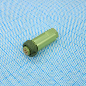 РС4ТВ розетка с/к, Соединитель цилиндрический низкочастотный