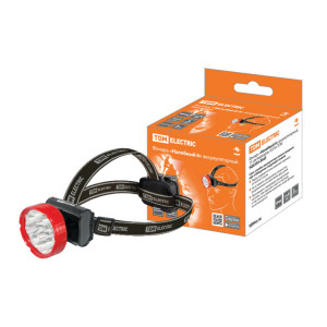 Фонарь «Налобный 6» аккумуляторный, 15 светодиодов, 0,8 Ач SQ0350-0045