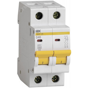 Автоматический выключатель ВА47-29 2Р 40А 4,5кА х-ка D MVA20-2-040-D