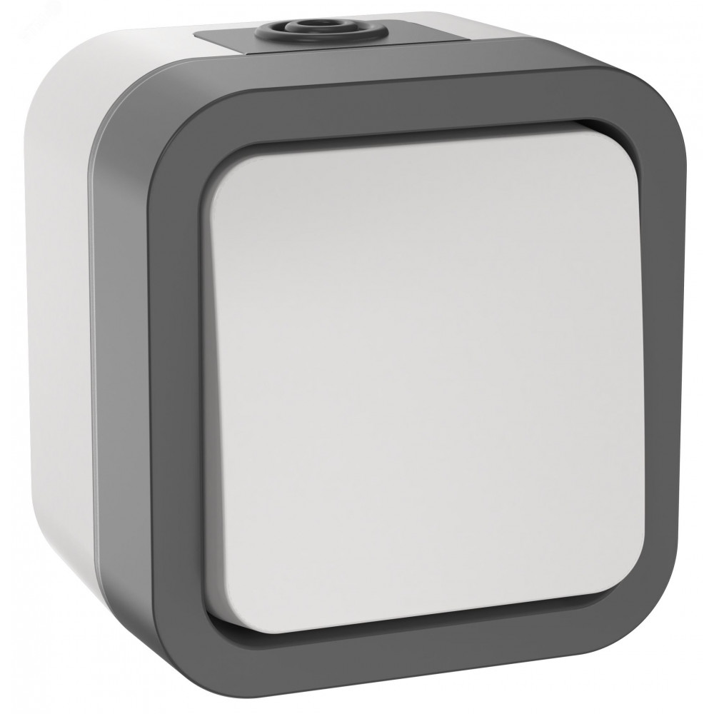 Изображение товара Переключатель 1-кл ОП TORS 10А IP55 IP55 белый от IEK