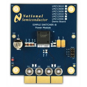 LMZ12010DEMO/NOPB, Средства разработки интегральных схем (ИС) управления питанием LMZ12010 Eval Brd