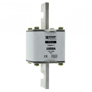 Вставка плавкая ППН-41 1250/1000А габарит 4 PROxima fus-41/1250/1000