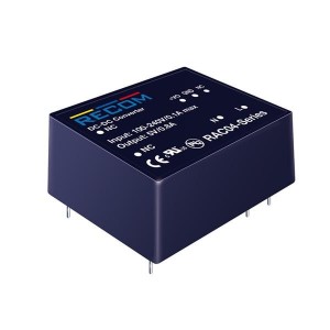 RAC04-12SA, Модули питания переменного/постоянного тока 4W AC/DC 3kV REG 90-264Vin 12Vout