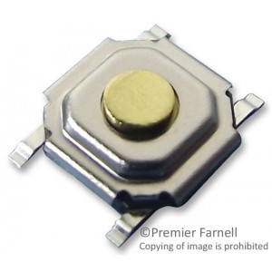 SKQGAFE010, Кнопка тактильная для поверхностнго монтажа, 0.98Н, 5.2X5.2мм,