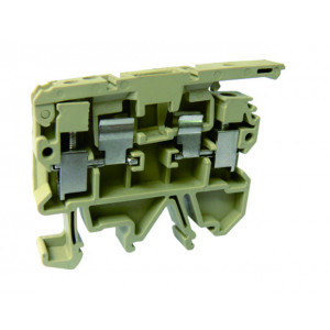 Предохранительная клемма USK-2.5RD, Предохранительная клемма, тип предохранителя: 5x25, тип фиксации провода: винтовой, номинальное сечение: 2,5 мм кв., до 6,3A, 500V, ширина: 8 мм, цвет: бежевый, тип монтажа: DIN35