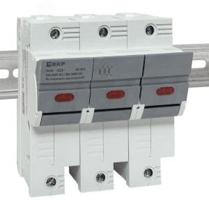 Предохранитель-разъединитель DF 22х58 3Р (тип ПВЦ) EKF