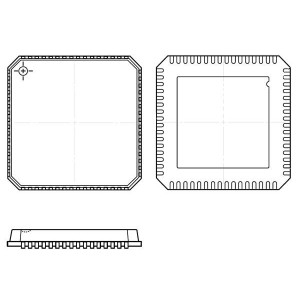 AD9640ABCPZ-125, Аналого-цифровые преобразователи (АЦП) 14Bit 125Msps Dual 1.8V PB Free ADC