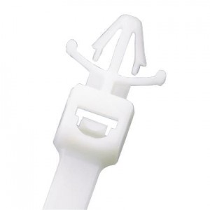 PLWP2S-D, Cable Ties Wing Push Mount Tie 7.8L (198mm) Stan