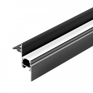 Профиль СEIL-S14-SHADOW-T-3000 BLACK 045555, Алюминиевый встраиваемый профиль для светодиодных лент и линеек. Цвет-черный RAL9005 (порошковая окраска). Габаритные размеры (LхWхH): 3000х41,2х51,0 мм. Ширина площадки для ленты 13,3 мм. Экраны, заглушки и другие аксессуары приобретаются отдельно.