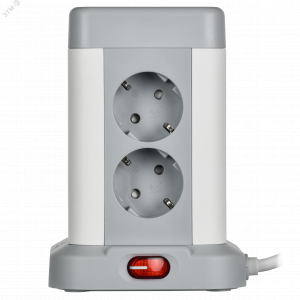 DOMINIC Удлинитель У08K 8 мест 2P+PE 1,5м 3х1,0мм2 16А/250В USB A+C 20Вт серый IEK DN-YP30-16-08-01-ZKU-K41