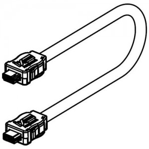 RJE1R288225413, Модульные соединители / соединители Ethernet Cat5e 2x1 Stacked With Shield with LED