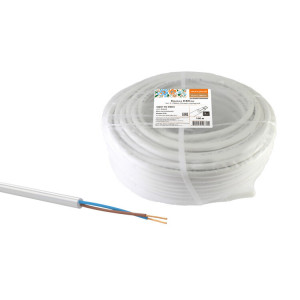 Провод ПВСмб 2х1,5 (100м), белый Народный SQ0118-0903