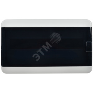 Корпус пластиковый КМПн-18 IP65 черн. прозр. дверь TEKFOR TF5-KP72-N-18-65-K03-K02