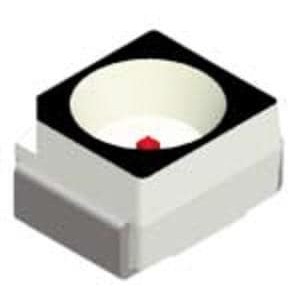 597-3211-202F, Стандартные светодиоды - Накладного монтажа Orange Diffused