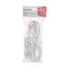 Удлинитель 3х5м без заземл. STANDARD 2х1кв.мм бел. Rexant 13-4008