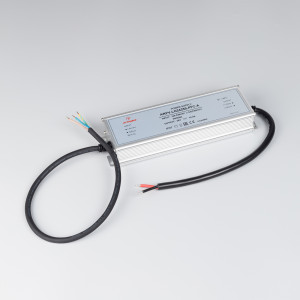 Блок питания ARPV-LG24250-PFC-A (24V, 10.4A, 250W) 030020, Источник напряжения с гальванической развязкой для светодиодных изделий. Входное напряжение 100-240 VAC. Выходные параметры: 24 В, 10.4 А, 250 Вт. Встроенный PFC >0,95. Герметичный алюминиевый корпус IP 67. Рабочая температура -40…+70C?. Габаритные размер