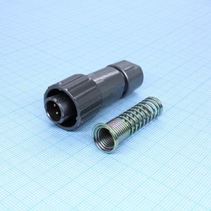 FQ14-4TJ-7, Кабельная вилка, 4 контакта