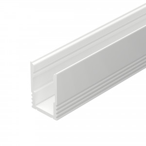 Профиль SL-MINI-8-H12-2000 WHITE 037107, Алюминиевый микропрофиль для светодиодных лент и линеек. Цвет - белый RAL9003 (порошковая окраска). Габаритные размеры (LхWхH): 2000x8x12 мм. Ширина площадки для ленты 5 мм. Экраны, заглушки и другие аксессуары приобретаются отдельно. Цена за 1 метр.