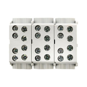 Клемма распределительная КСР с двойным винтом 2x35/2x25 серая PROxima ksr-2.35-2.25-grey