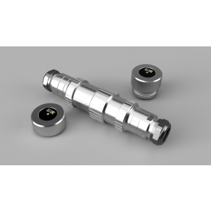 Соединитель LT-PS-P-32/AC415/3P+N+PE/С, Соединитель взрывозащищенный, силовой, тип соединения: кабель-кабель, 3 полюса, схема: 3P+N+PE, напряжение: 600-690 V, ток: 32 А, IP66, 1 Ex db e IIC T6 Gb / Ex tb IIIC Ta80oC Db, материал корпуса: металл