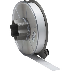 brd151828, A55-4-424 этикетки, синтетическая бумага, цвет-белый матовый, размер 25,40х63,50мм, 2400 шт/рул.