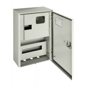 ЩУ-3ф/1-0-12 IP66 (ЩУРН-3/12 IP66) с опломбировкой счётчика (542х347х180) SQ0905-1002