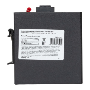 Промышленный неуправляемый коммутатор U-5T, 5 портов 10/100Base-T(X) RJ45, монтаж на динрейку TSX-U-5T EKF