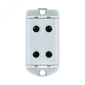 Клемма силовая вводная двойная КСВ 16-95кв.мм сер. plc-kvs2-16-95-grey