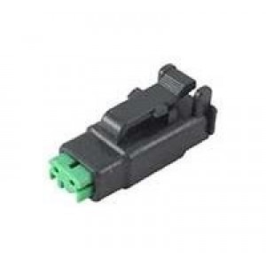 DTMH06-2SC, Автомобильные разъемы PLG, 2P, BLK, N, HI TEMP, C