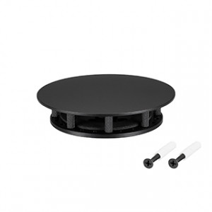 Крепление MOONLIGHT-BASE-ROUND-D18-S Black 046063, Крепление герметичной ленты MOONLIGHT D18. Материал сталь, цвет чёрный. Размер крышки S (115х115 мм). Подходит для плоских поверхностей. Габариты держателя в сборке 115x115x26.5 мм. Диаметр основания 120 мм. Изделие укомплектовано: основанием (крепится к