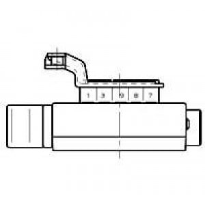 967354-1, Автомобильные разъемы 2 5MM BU-GEH KPL 9P