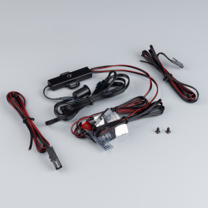 ИК-датчик SR-PRIME-IN-R14-BK-MINI (12-24V, 48-96W, DOOR) 045889, Выключатель для светодиодной ленты 12-24 В. Питание/рабочее напряжение DC 12-24 В, максимальный ток 4 A на канал, 1 канал, максимальная мощность 48-96 Вт. Для дверей, расстояние срабатывания от 0.5 до 10 см, датчик открыт — «вкл», закрыт — «выкл»