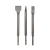 Набор зубил для перфоратора SDS PLUS, 3 предмета KR-91-0430