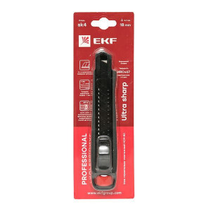 Нож строительно-монтажный 18мм НСМ-80 (SK4) Heavy Duty (до 60кг) Professional ncm-80-pro