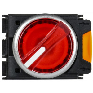 Переключатель с подсв. 2 полож. 1NO+1NC красный MASTER IEK MI-SW60-11XD-3-14-2-K04