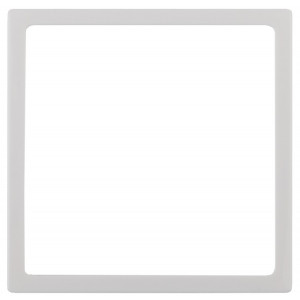 14-6001-01 Декоративная рамка, Elegance, белый (30/300/4800) Б0034589