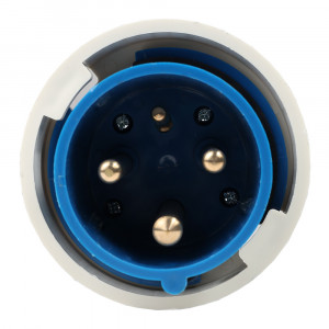Вилка кабельная 033-63А-6h-220AC-2P+PE-IP67