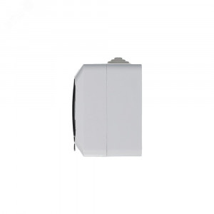 Розетка 1-м ОП Этюд 16А IP44 250В с заземл. защ. шторки с крышкой бел. SE PA16-044B