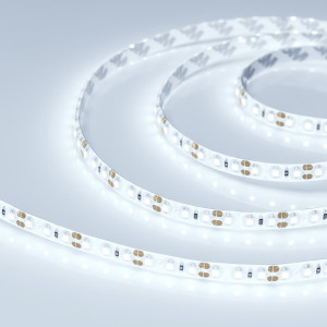 Лента герметичная RTW-SE-A120-8mm 12V Cool 10K (9.6 W/m, IP65, 2835, 5m) 016838(2), Гибкая лента LUX, герметичная IP65 (силикон сверху), светодиоды smd 2835, 120шт/м (600шт на 5м), скотч 3М. Цвет ХОЛОДНЫЙ 8000-12000K. Питание 12V, мощность 9.6 Вт/м (48 Вт на 5м), угол 120°, цветопередача CRI>85. Размеры 5000х8x2.2мм. Мин.отрезок 25мм, 3ш