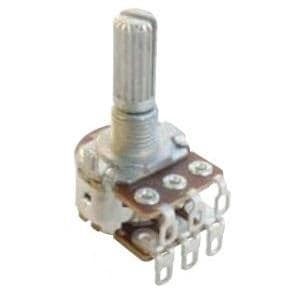 PDB182-K420K-103B1, Потенциометры PANEL CONTROL 17MM-ST-CARBON