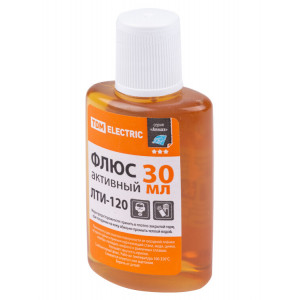 Флюс активный ЛТИ-120, кислотный, 30 мл, серия "Алмаз" SQ1025-0373