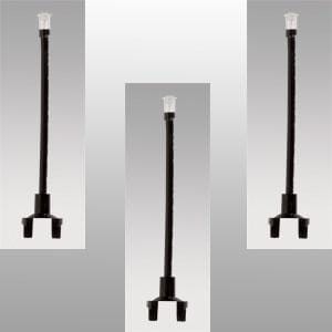 SMFLPR1-9.0, Светодиодные трубки 9in LGTH, 1mm core Flexpipe, Rect lens