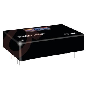 REM20-4812SW, Преобразователи постоянного тока в постоянный с изоляцией 20W 18-75Vin 12Vout 1.667A