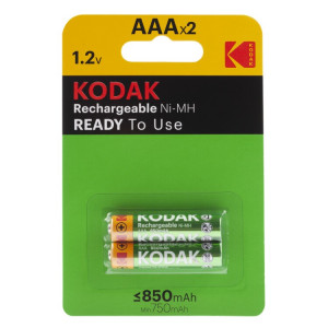 Аккумулятор Kodak HR03-2BL 850mАh Pre-Charged [K3AHRP-2/850mАh] (20/240/16800) СТРОГО КРАТНО 2 шт [Б0009360]
