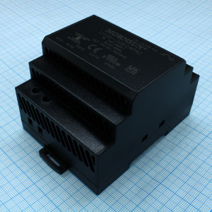 LI100-20B24PR2, Преобразователь AC-DC на DIN-рейку  100Вт, выход 24В/4,2A, вход 85…264V AC, 47…63Гц изоляция 4000В AC -40…+70°С