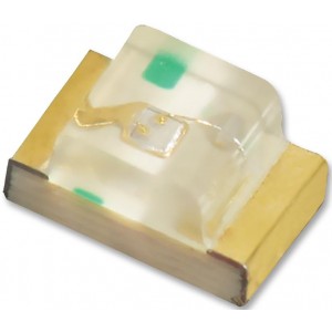 KP-2012LSGC, Светодиод smd 2х1,25мм/зеленый/568нм/0.3-0.8мкд/прозрачный/120°/2мА