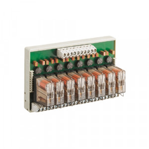 Релейный модуль WR4-230-1W-250V4A, Интерфейсный релейный модуль, 4 реле, в каждом 1 переключающий контакт, материал контакта: AgNiAu, рабочее напряжение: 230 V AC/DC, номинальное напряжение переключения: 250 V AC / V DC, коммутируемый ток: 4 A, с винтовой фиксацией провода, с