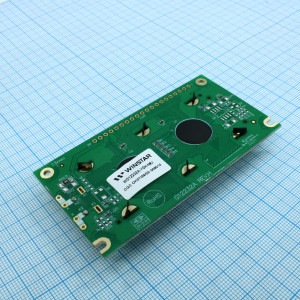 WG12232A-YGH-N#J, ЖКИ графич, 122 x 32, STN Positive/Gray Transflective подсв. LED желто-зеленая, VDD = 5V, 6 o'cl, -20...+70 C