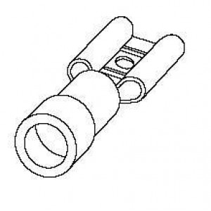 19017-0071, Клеммы 110X.032 FEM QD INSU LK STRIP (190170071)